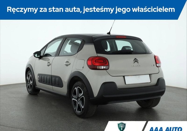 Citroen C3 cena 53000 przebieg: 81737, rok produkcji 2019 z Grodzisk Wielkopolski małe 211